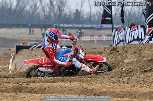 2019-02-10 Mantova - Internazionali di Motocross 04193 MX2 10 Calvin Vlaanderen
